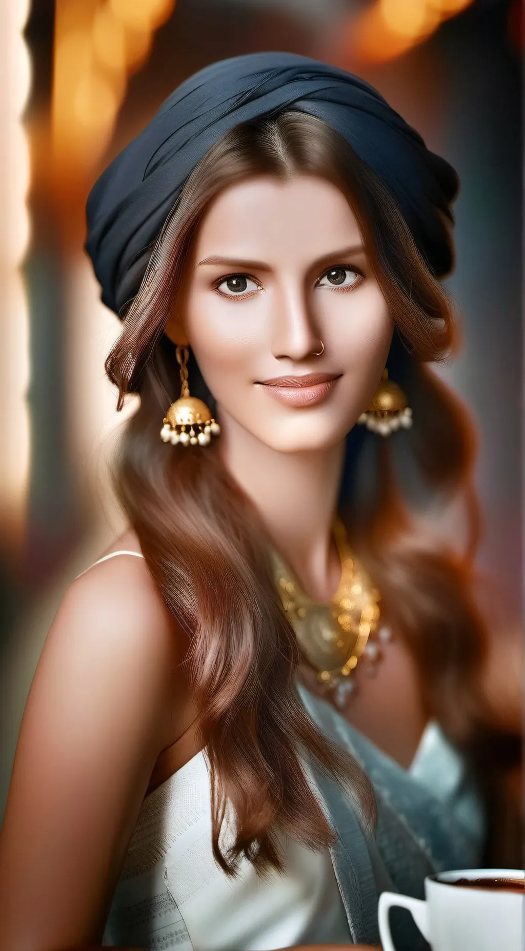 ai character: Lila background