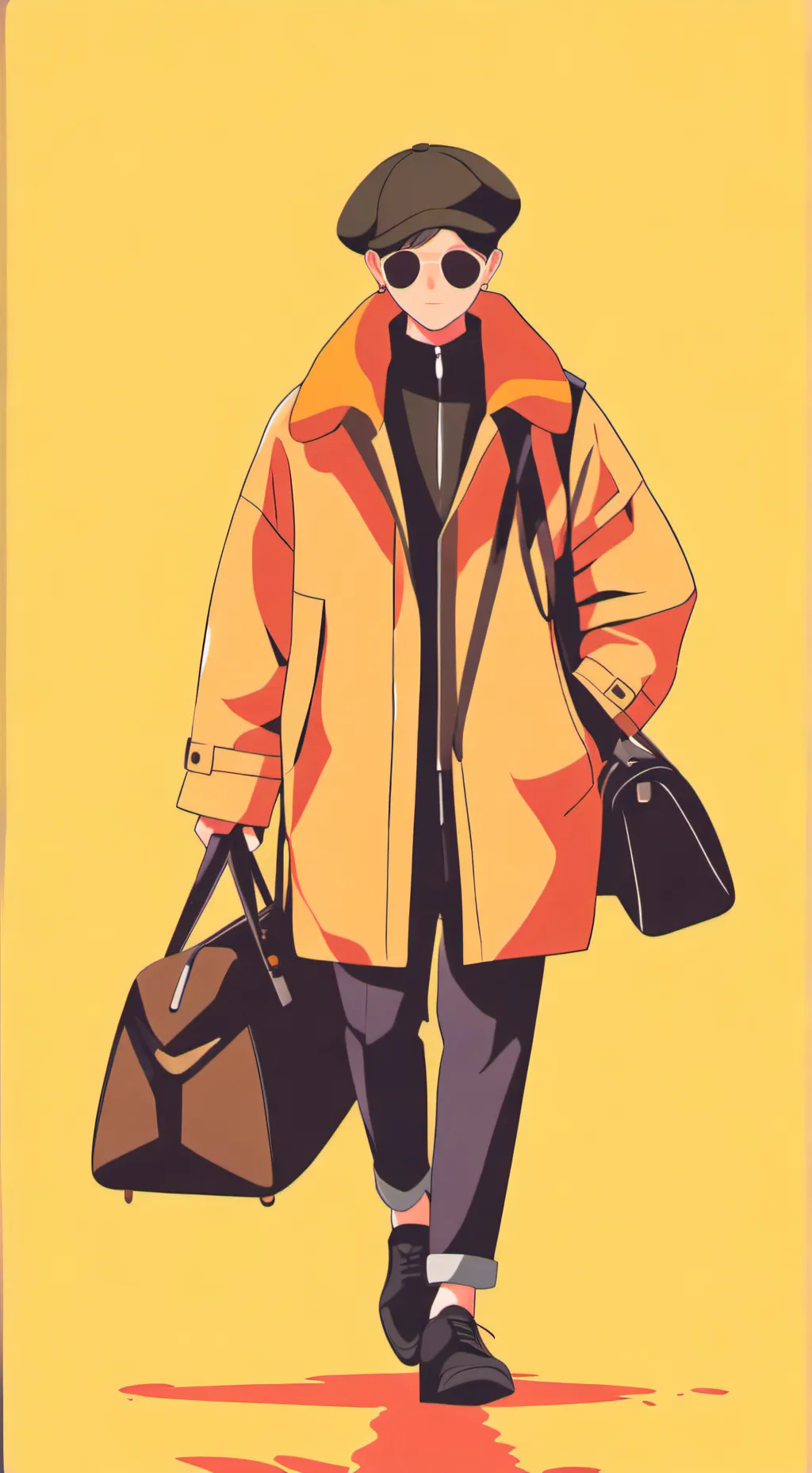 ai character: luna 2 background