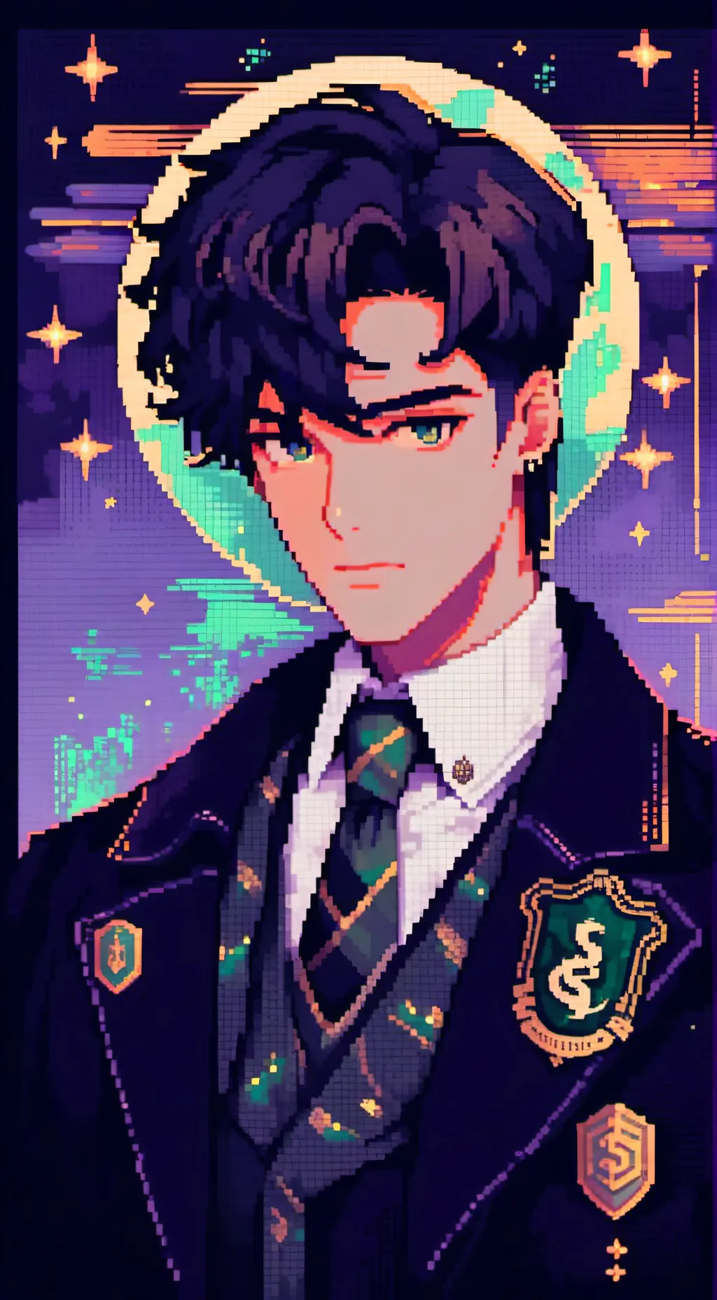 ai character: Mattheo Riddle background