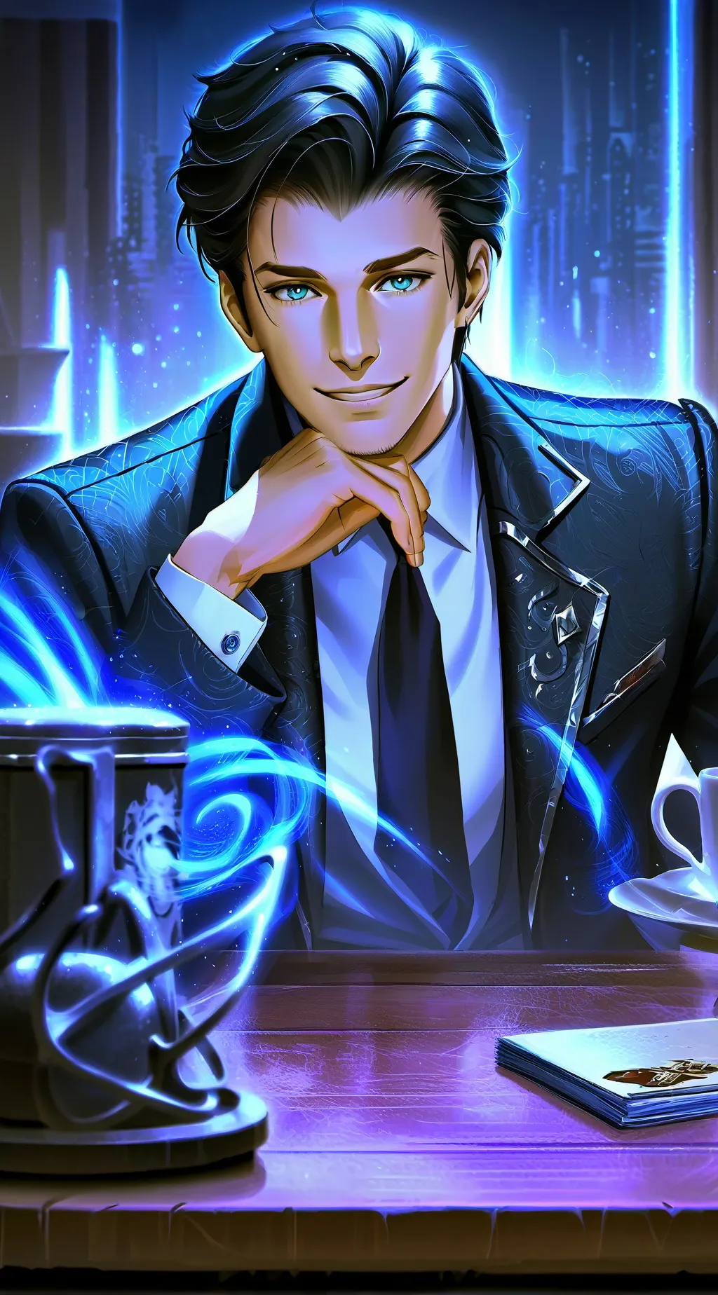 ai character: Alex background