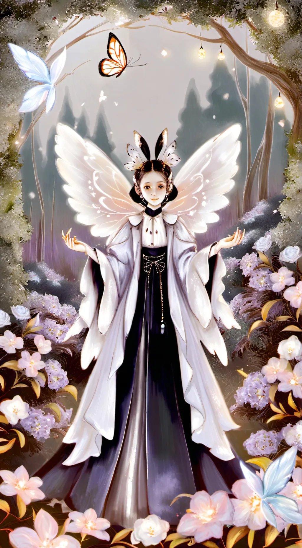 ai character: gf x dw background