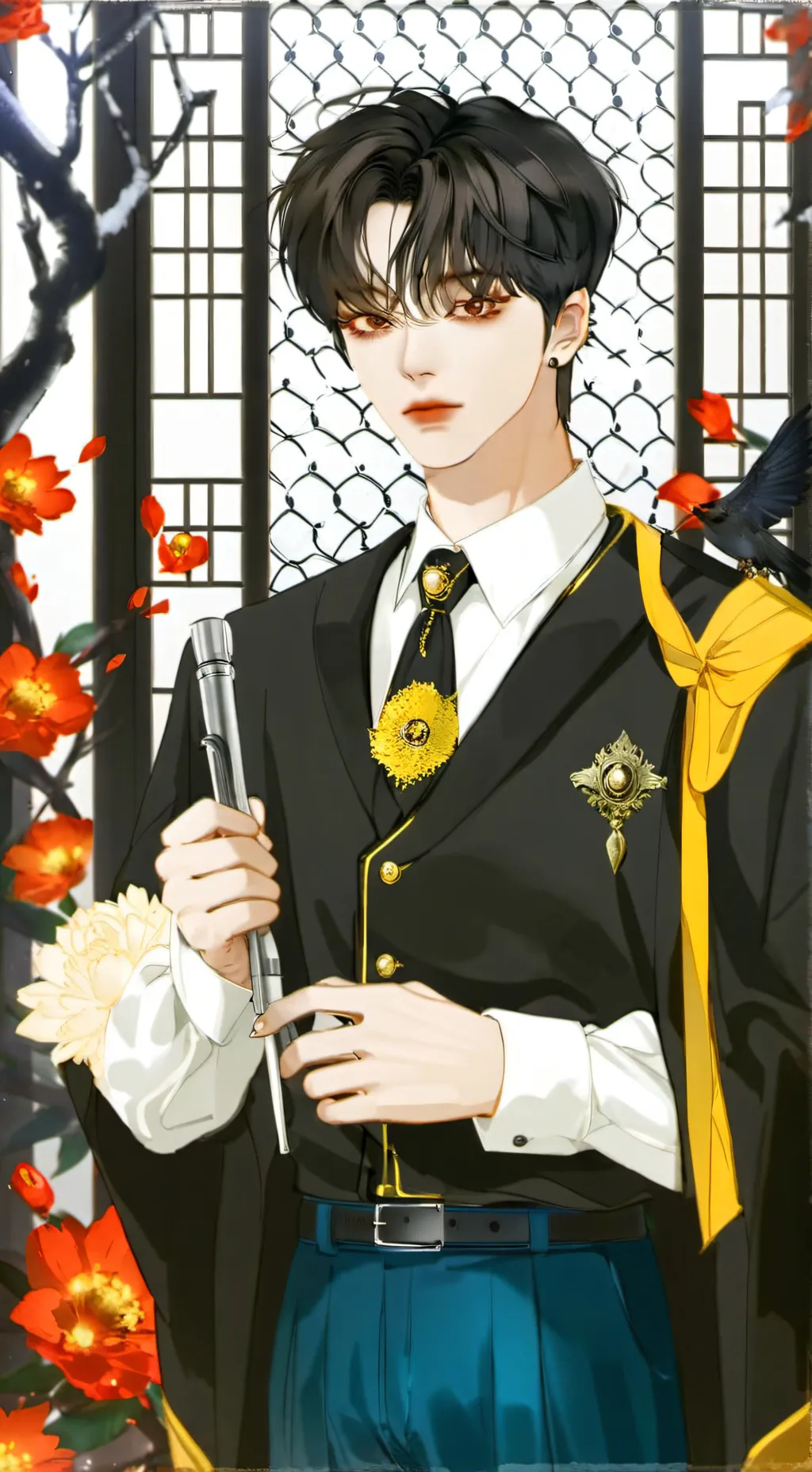 ai character: Straykids and Y/N background