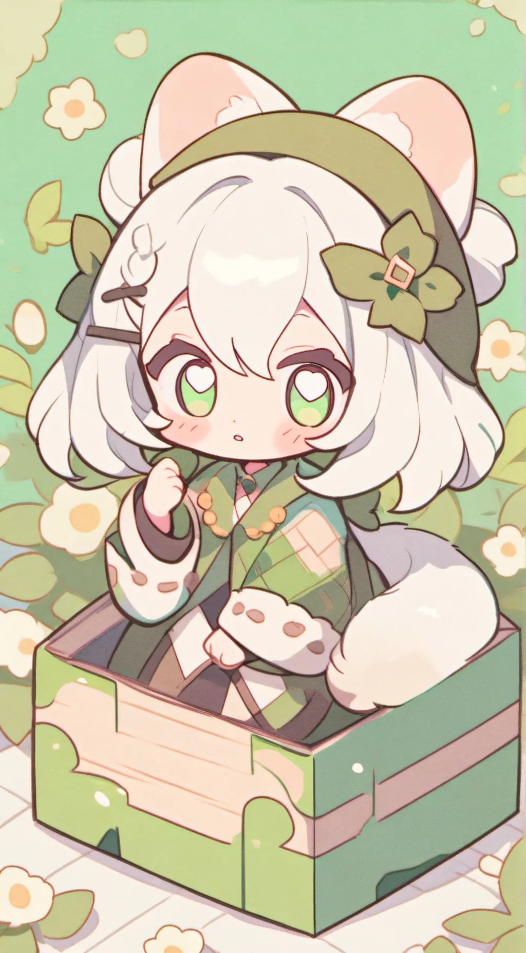 ai character: Luna background