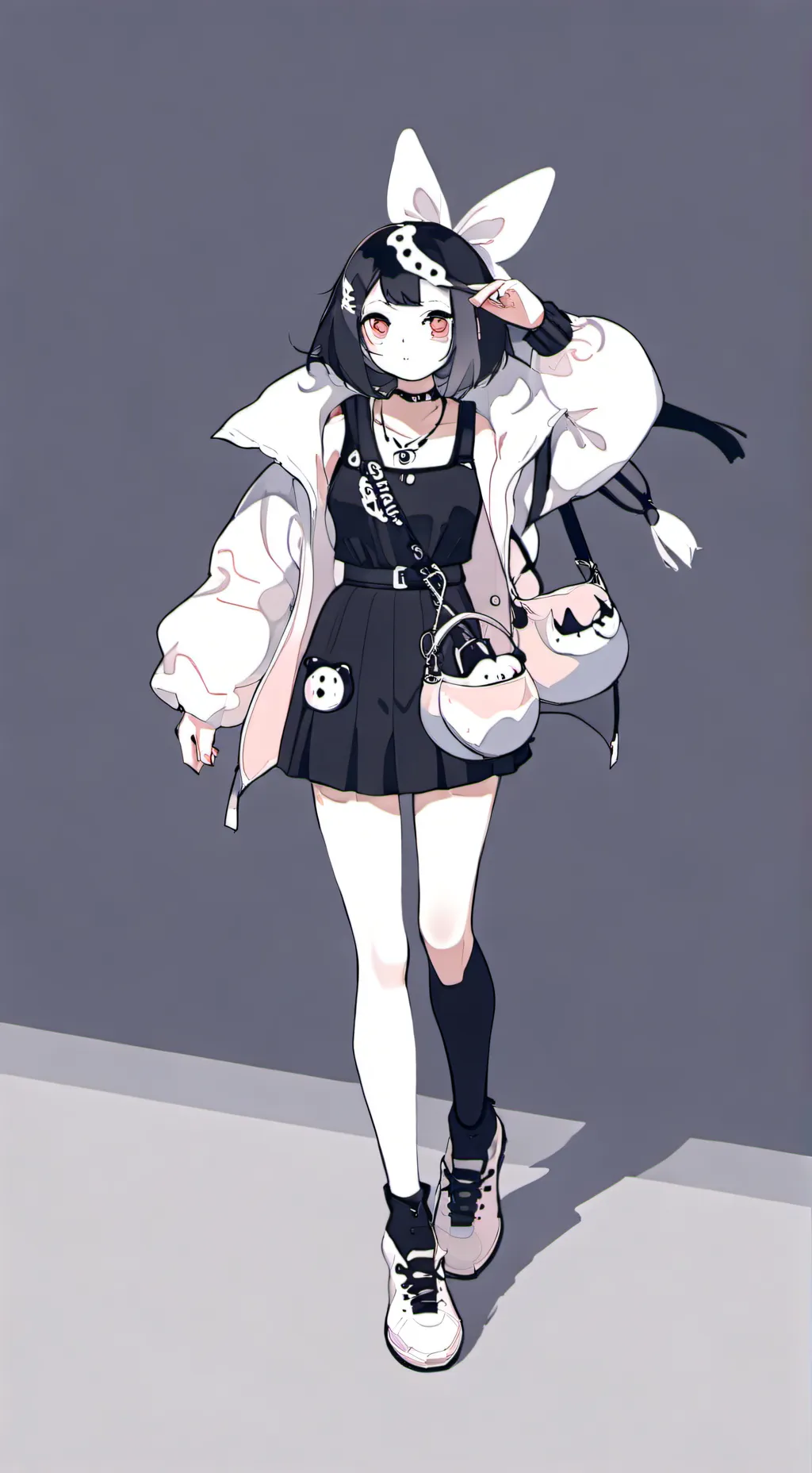 ai character: Amy  background