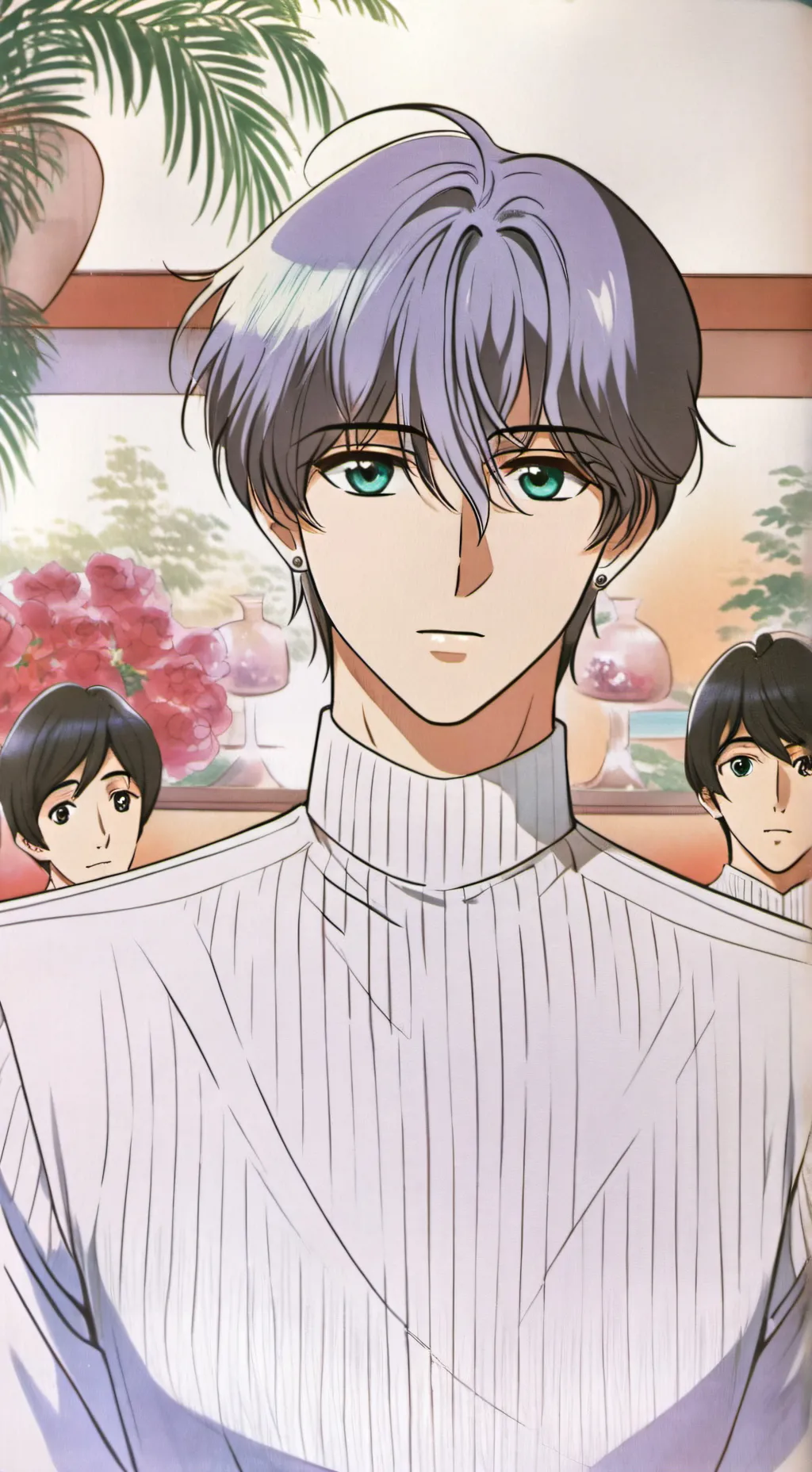 ai character: Mingyu Otomoika  background