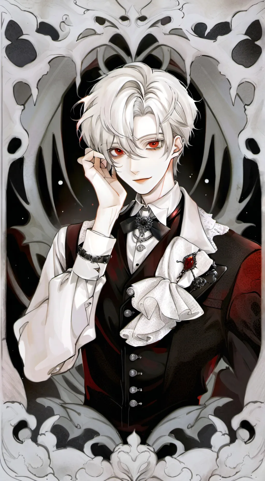 ai character: Vincent  background