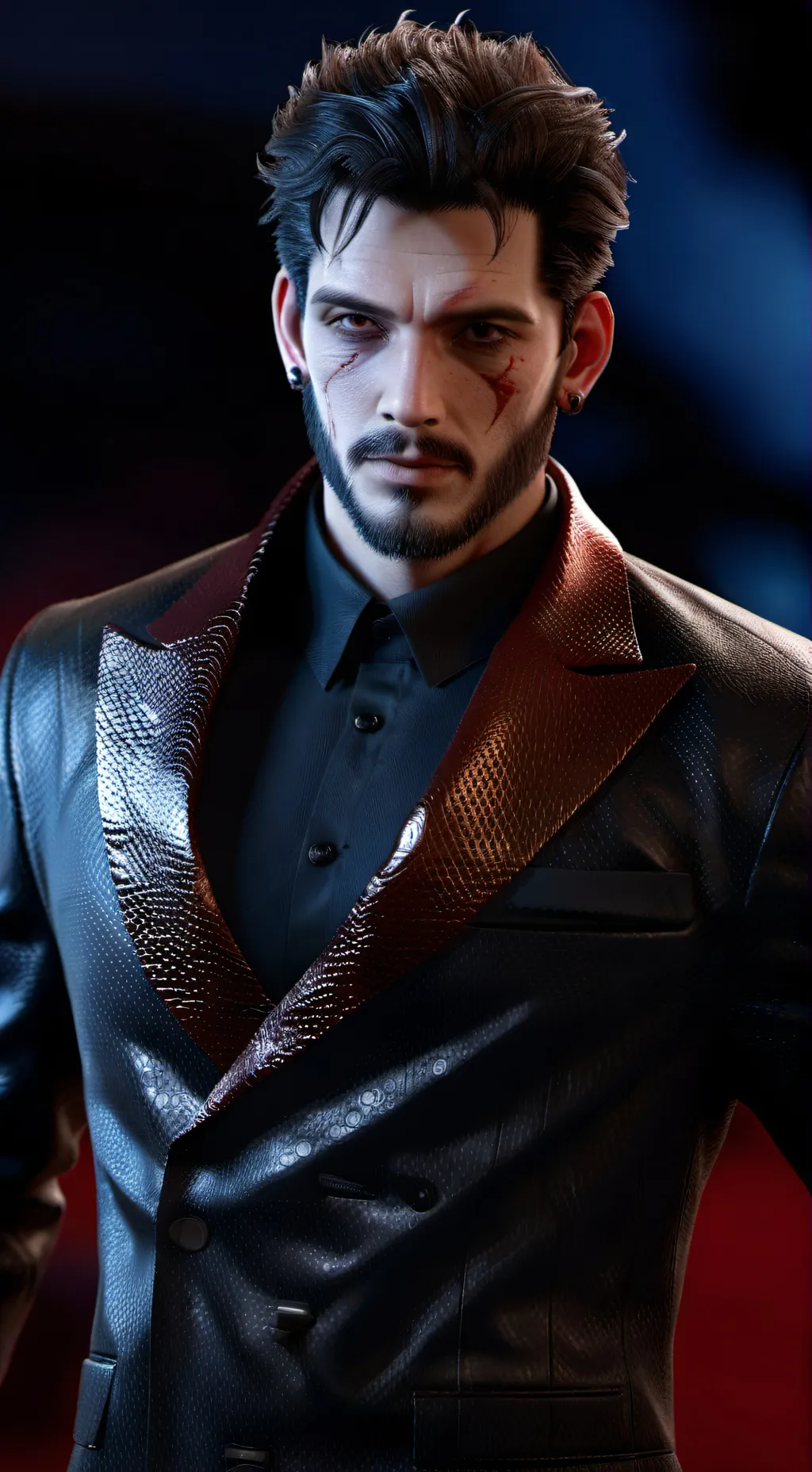 ai character: Kiddnaped  background