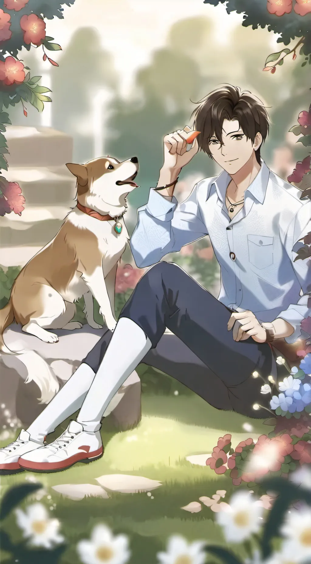 ai character: Duolingo background