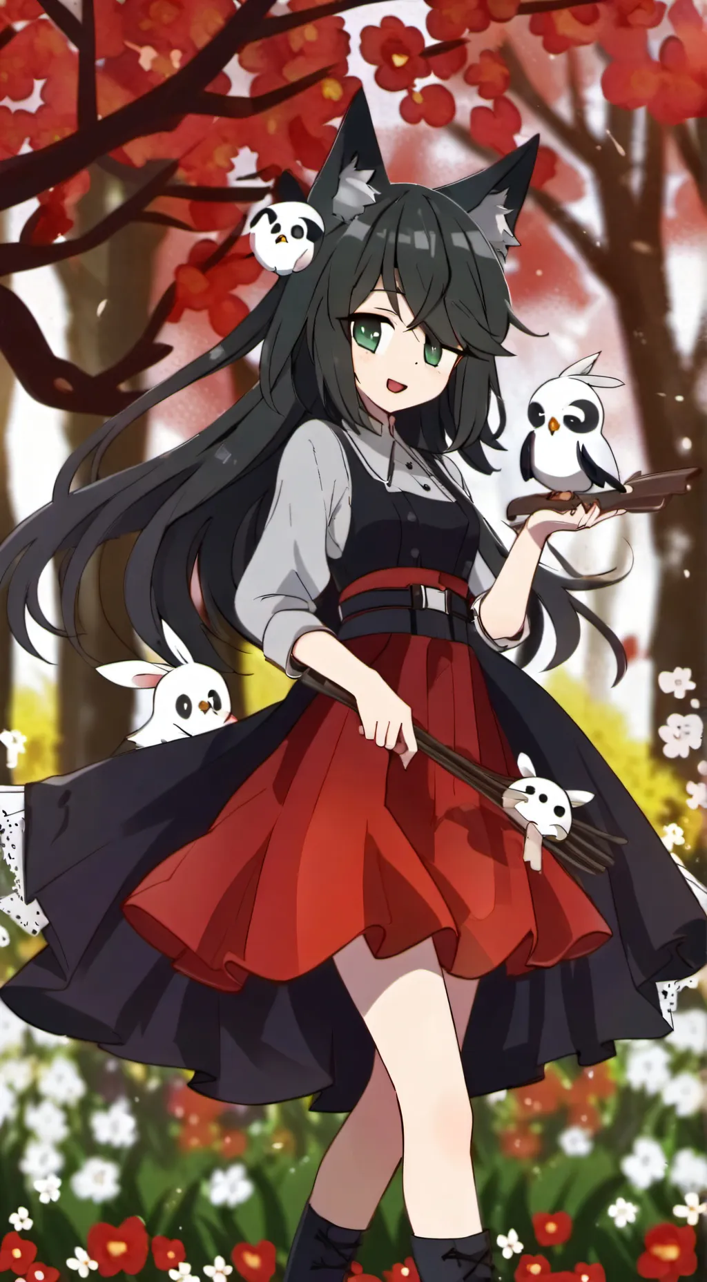 ai character: lari :> background