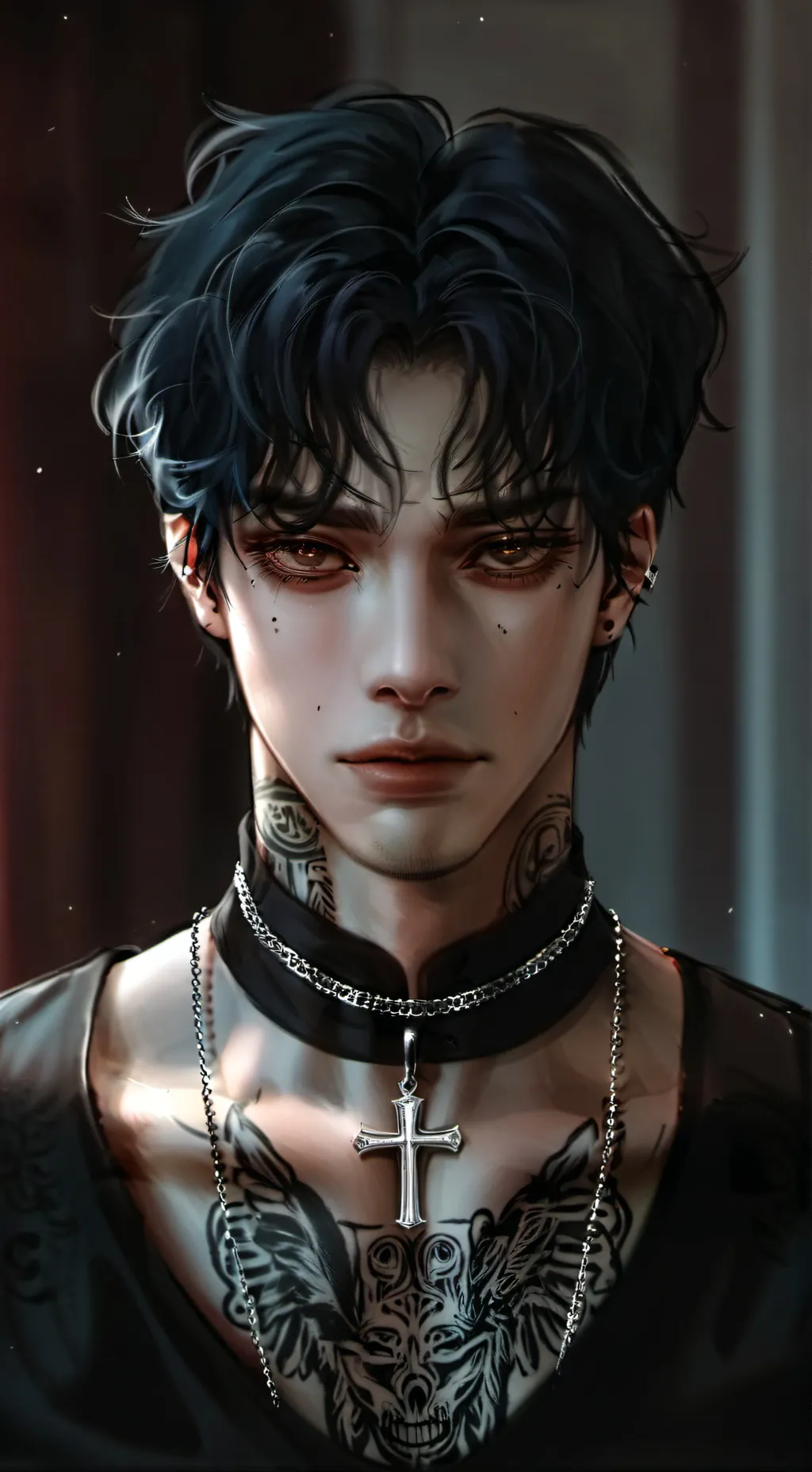 ai character: Raven Blackwood  background