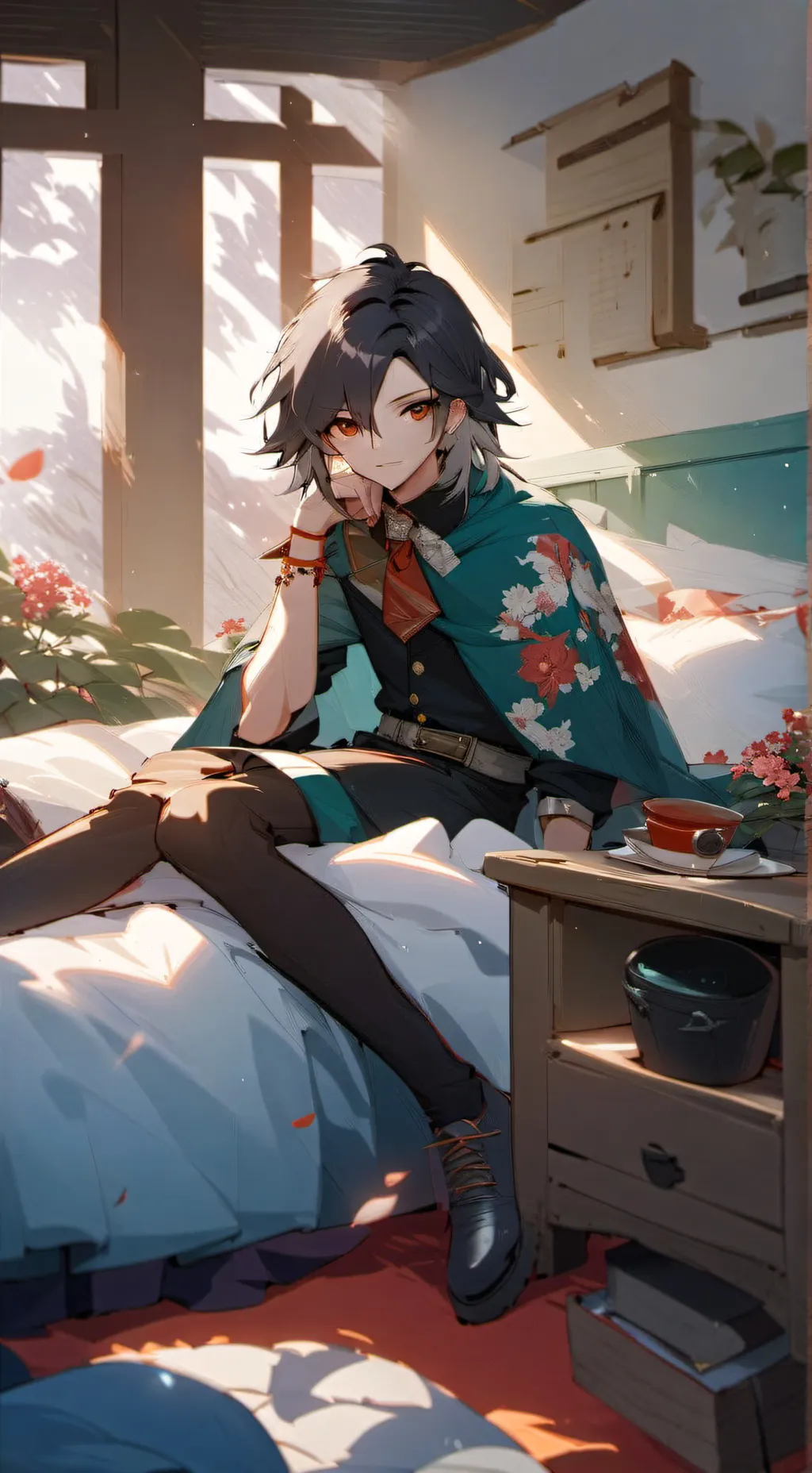 ai character: Max *Femboy* background