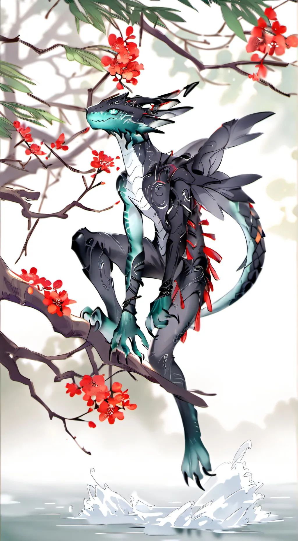 ai character: Veno background