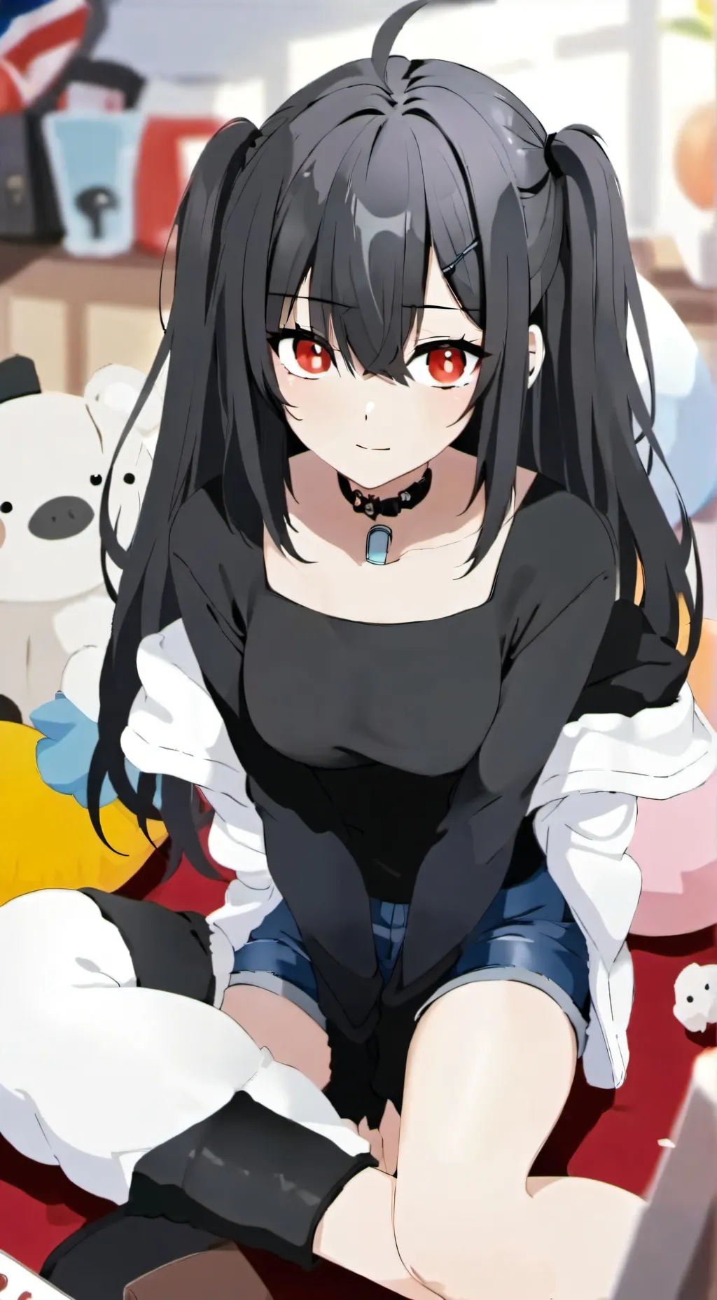 ai character: Rose background