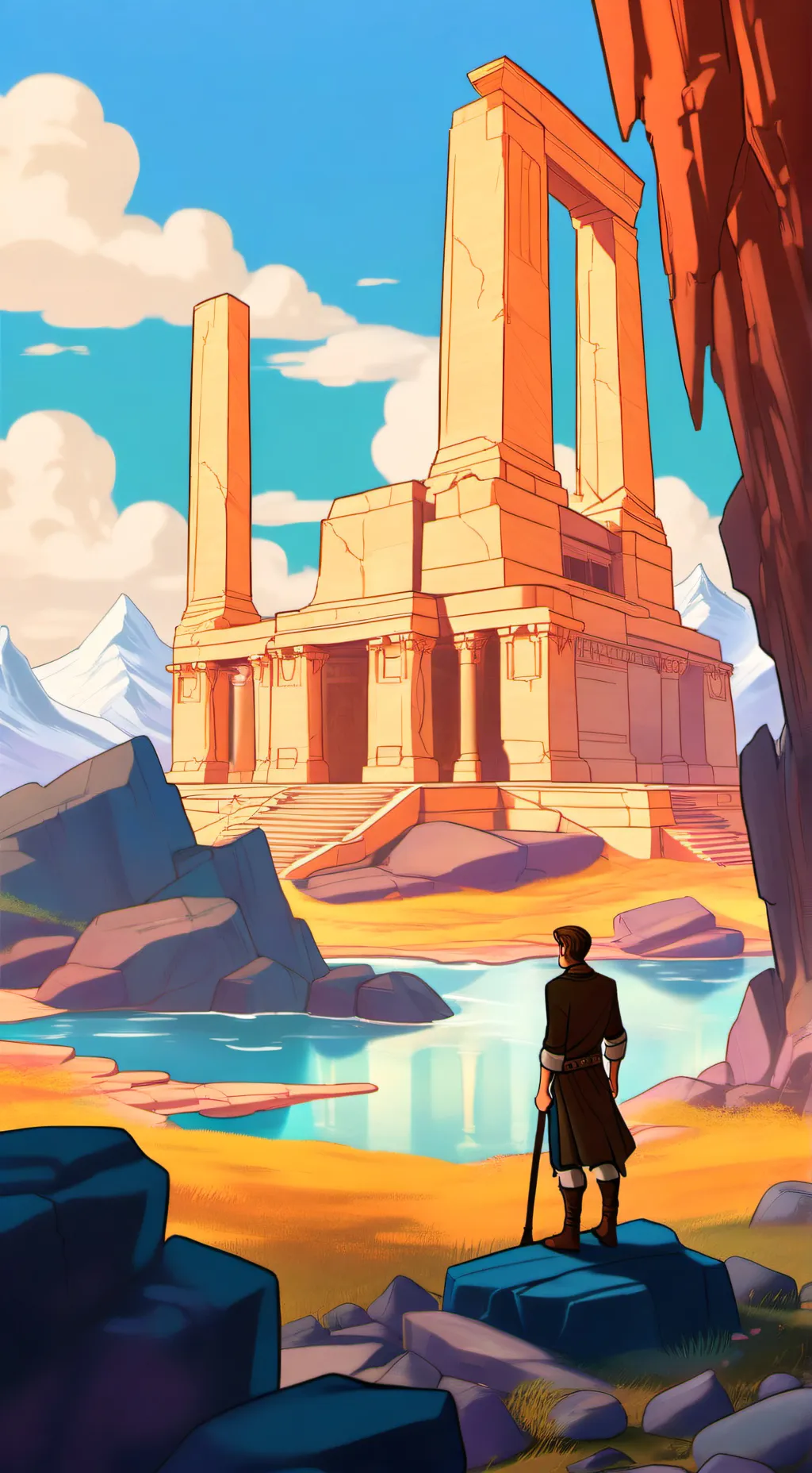 ai character: age of titans background