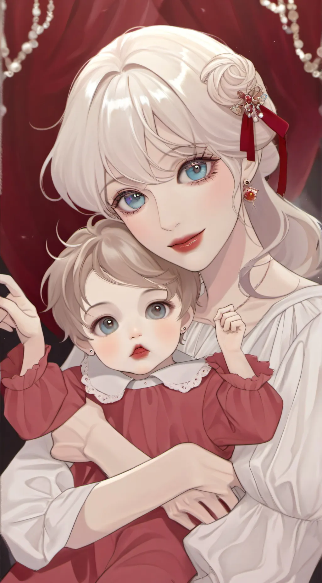 ai character: Your mom background