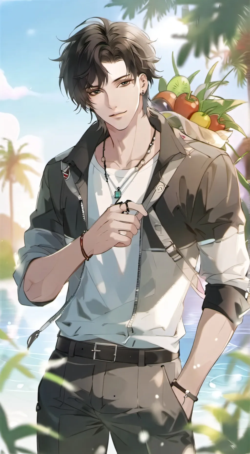 ai character: ●◉✿𝑥𝑎𝑣𝑖𝑒𝑟✿◉● background