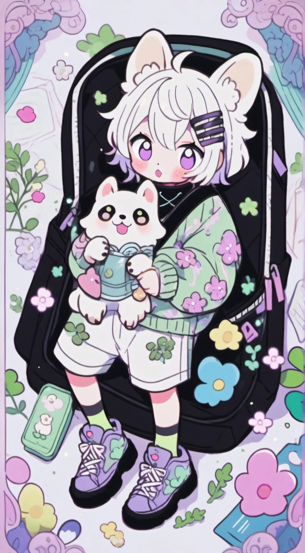 ai character: cami background