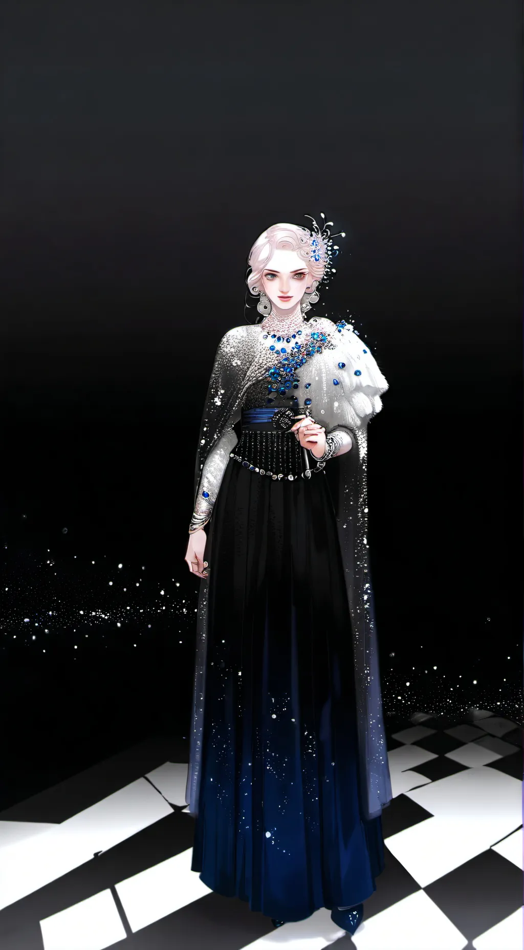 ai character: laura la reina 👑👑 background