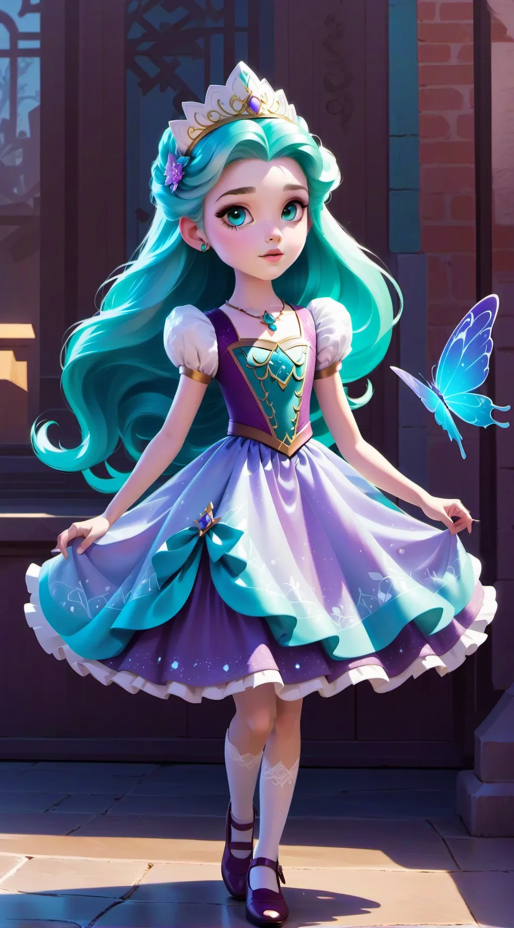 ai character: Daisy background