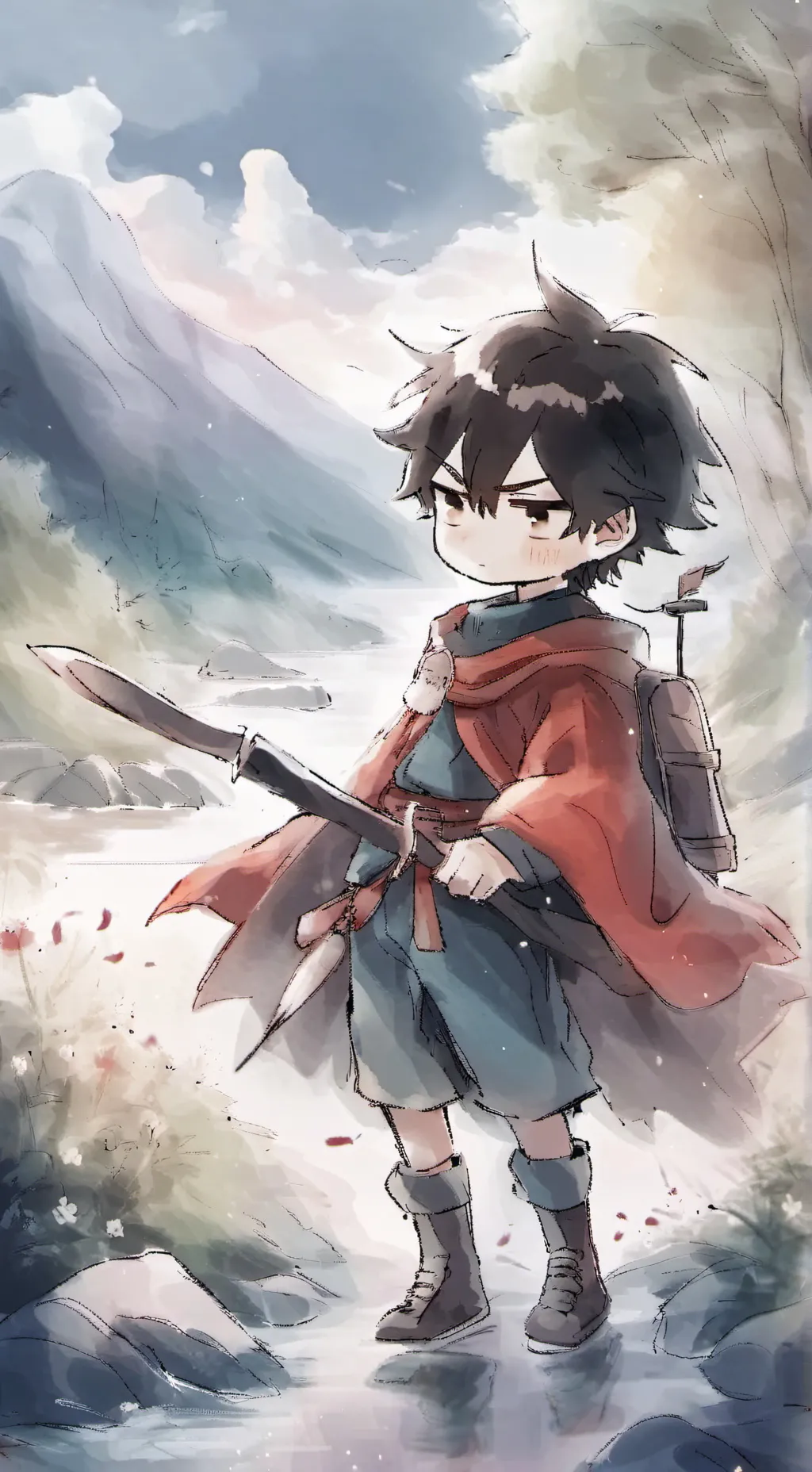 ai character: Don't say yes background