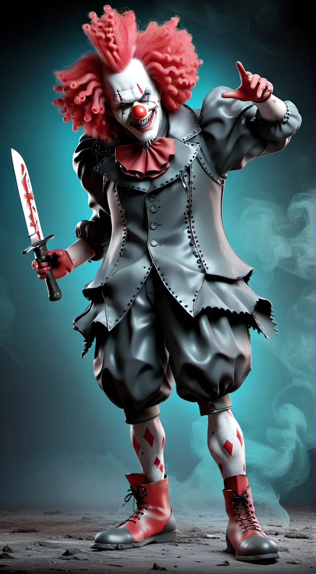 ai character: Killer Clown background