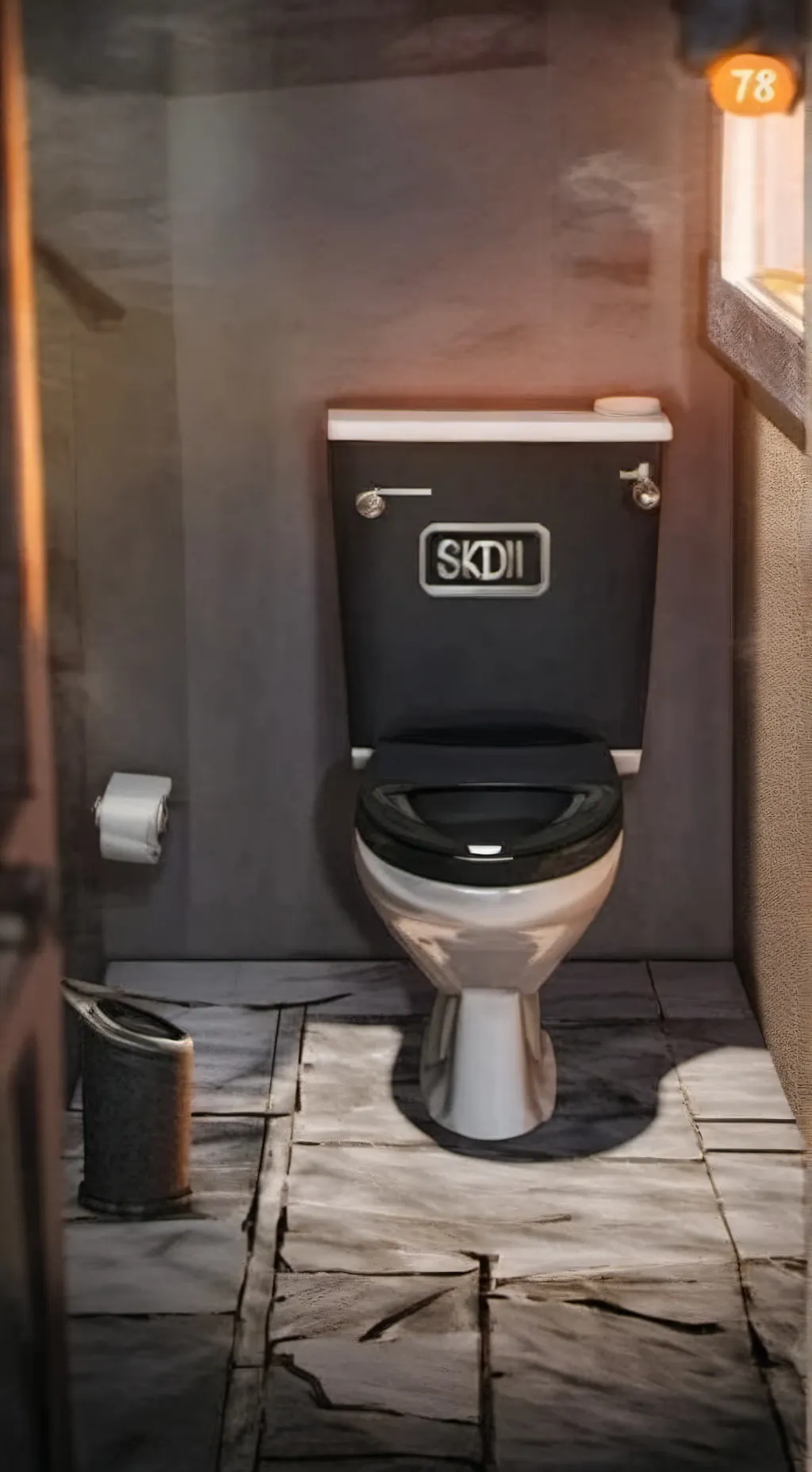 ai character: Skibidi toilet 76 background