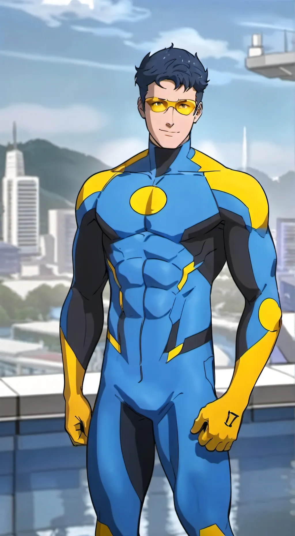 ai character: Mark background