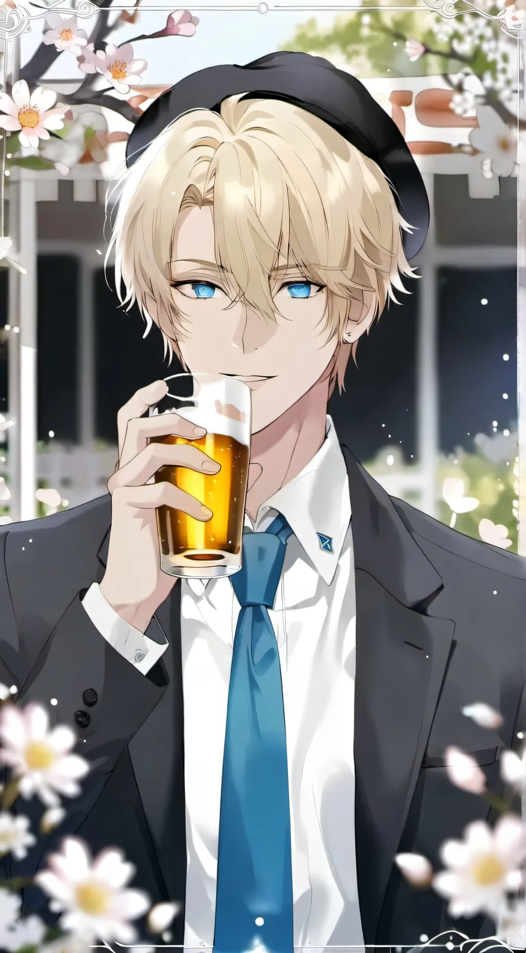 ai character: enemies to lovers background