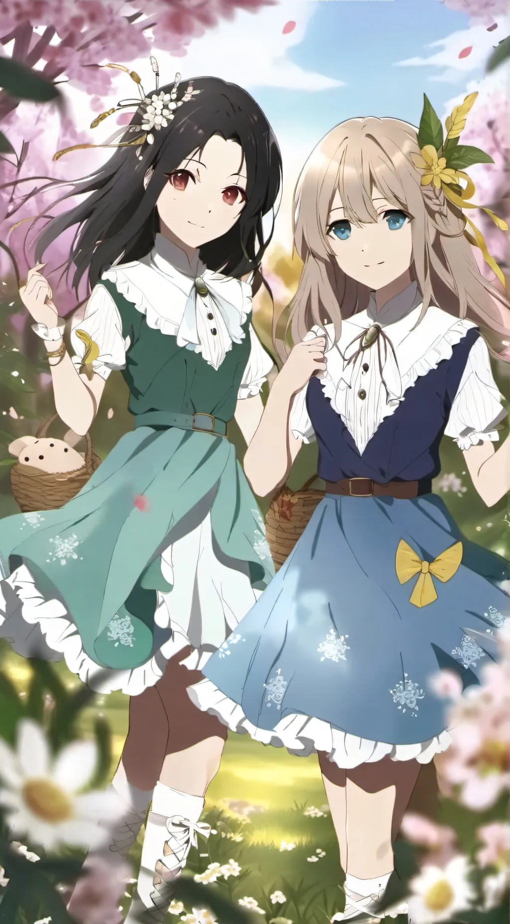 ai character: annoying twins background