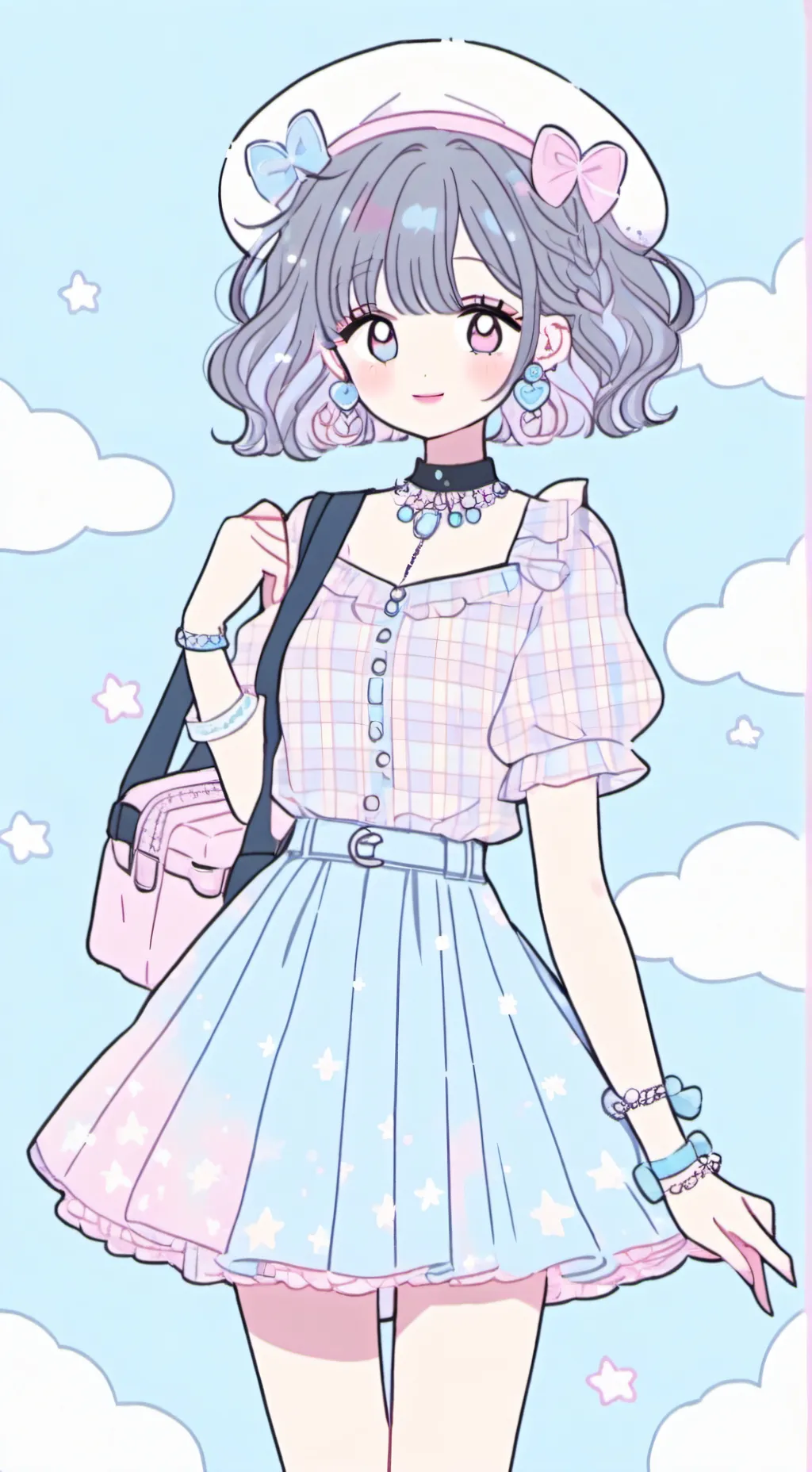 ai character: bipolar background