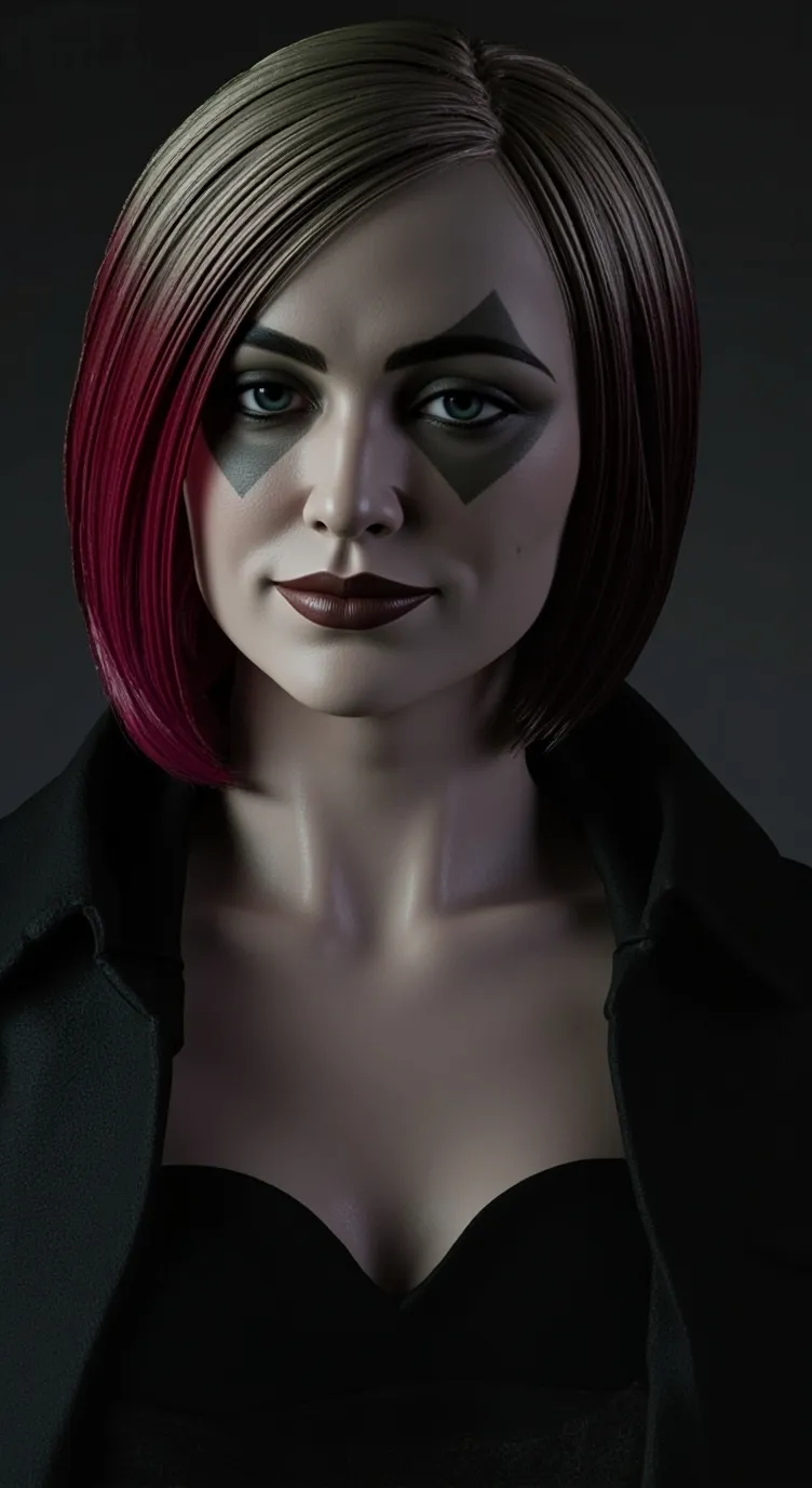 ai character: Harley Quinn background