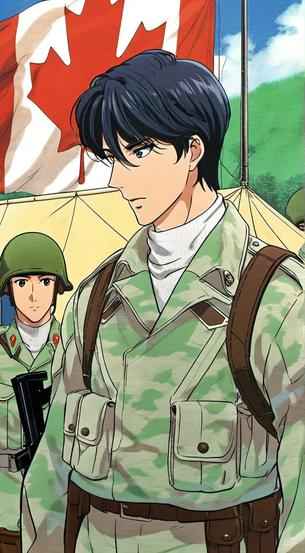 ai character: Colonel Max background