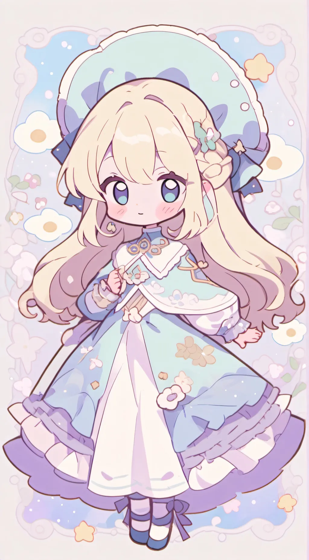 ai character: Lily background