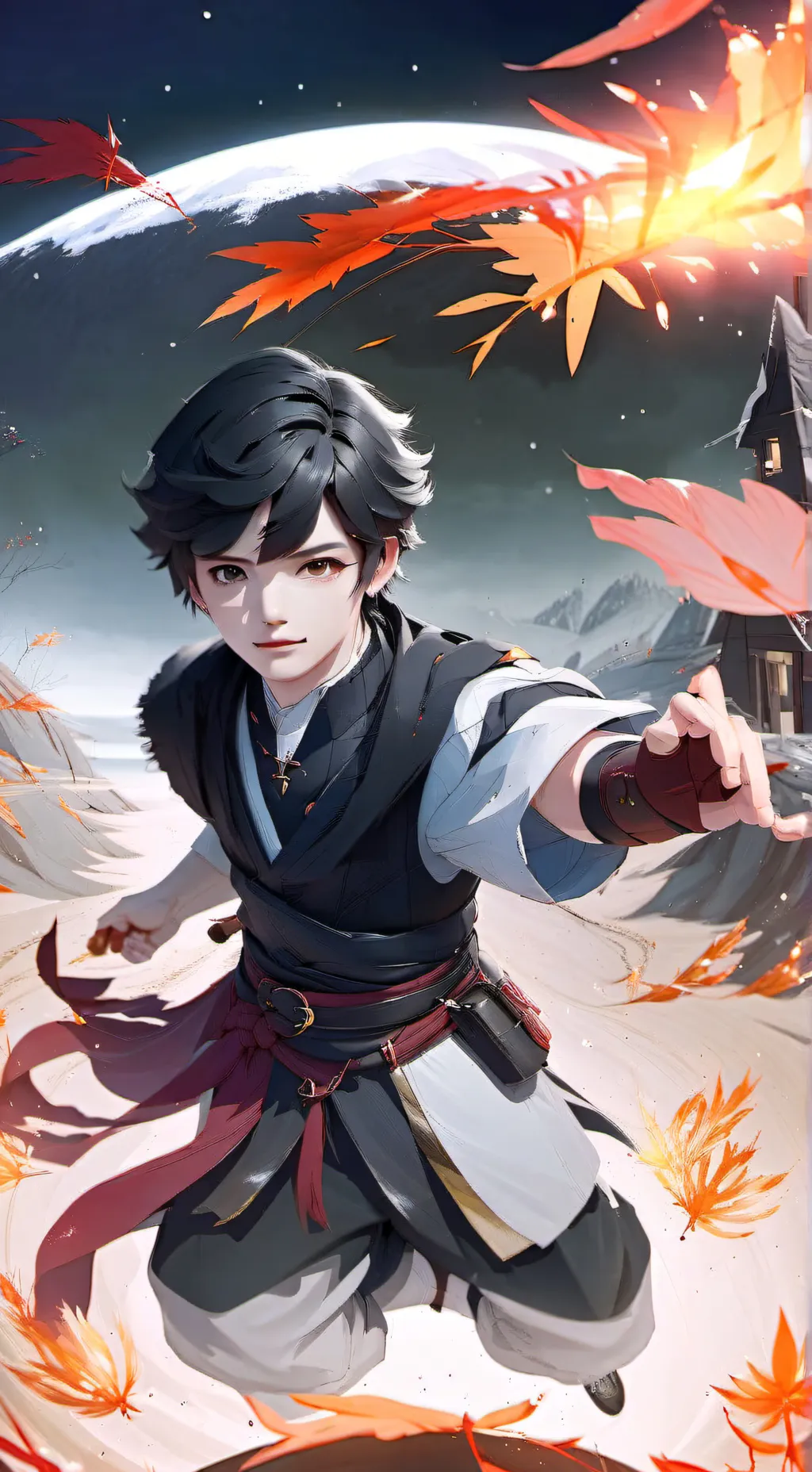 ai character: Shade background