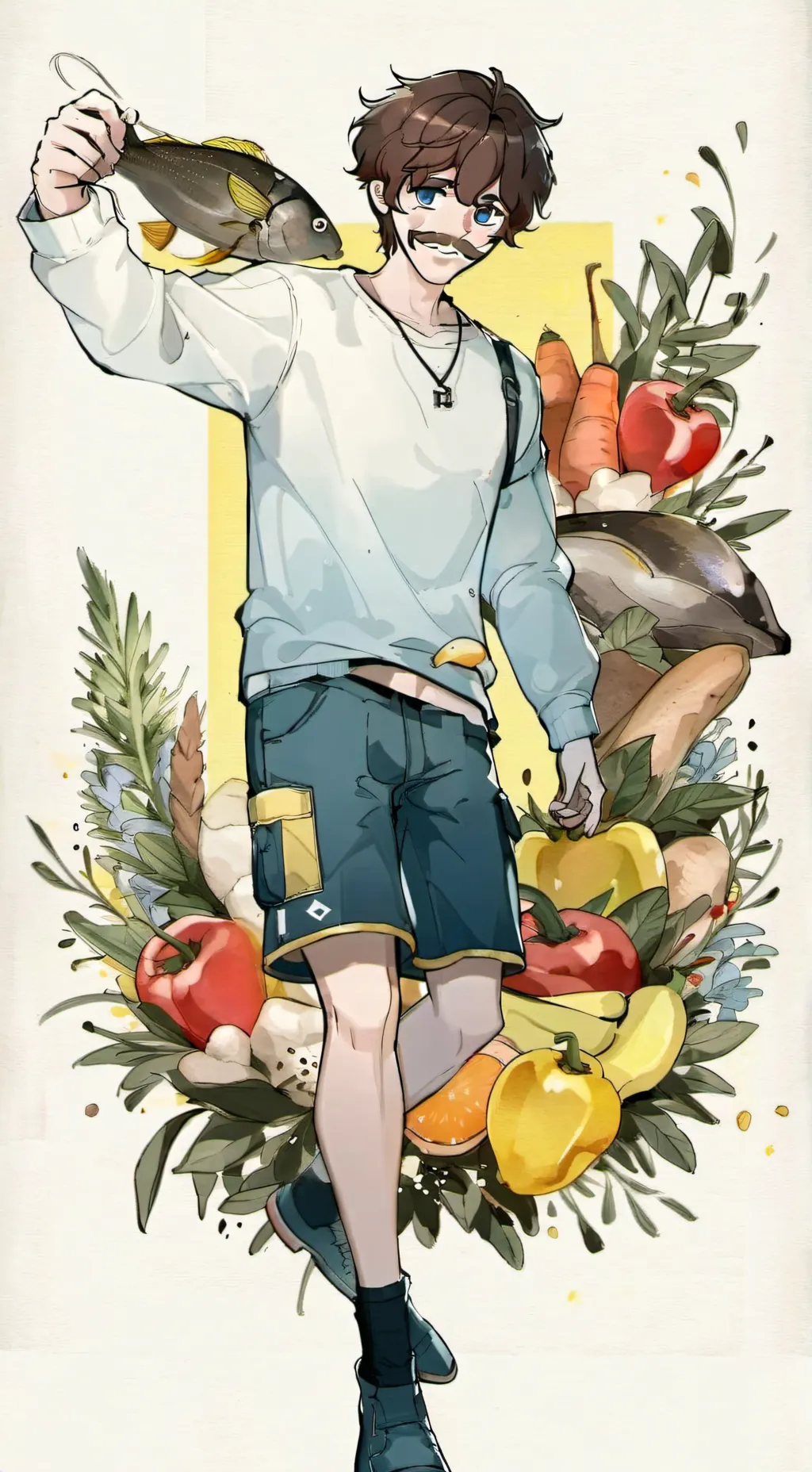 ai character: Фикс плей  background