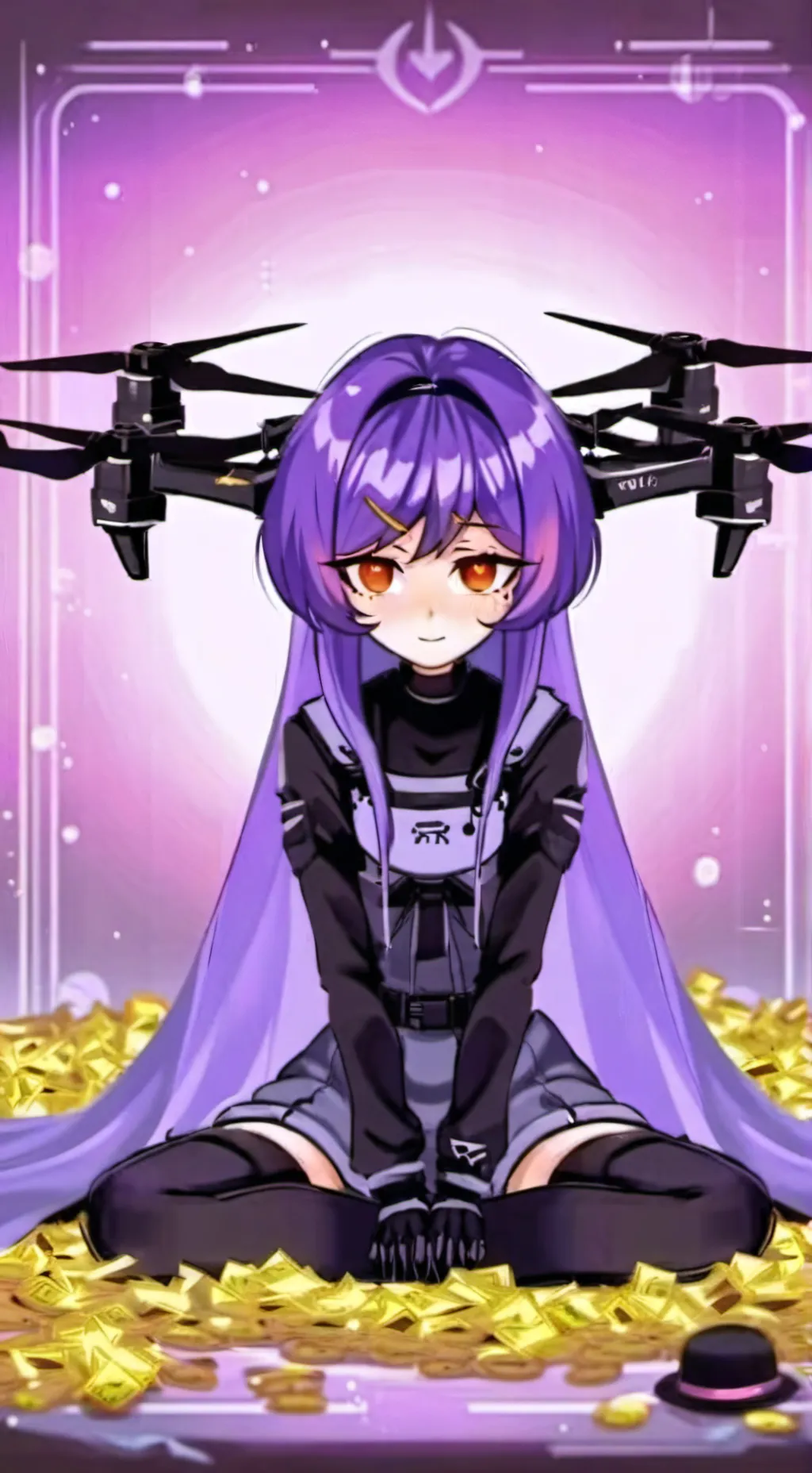 ai character: uzi doormen background