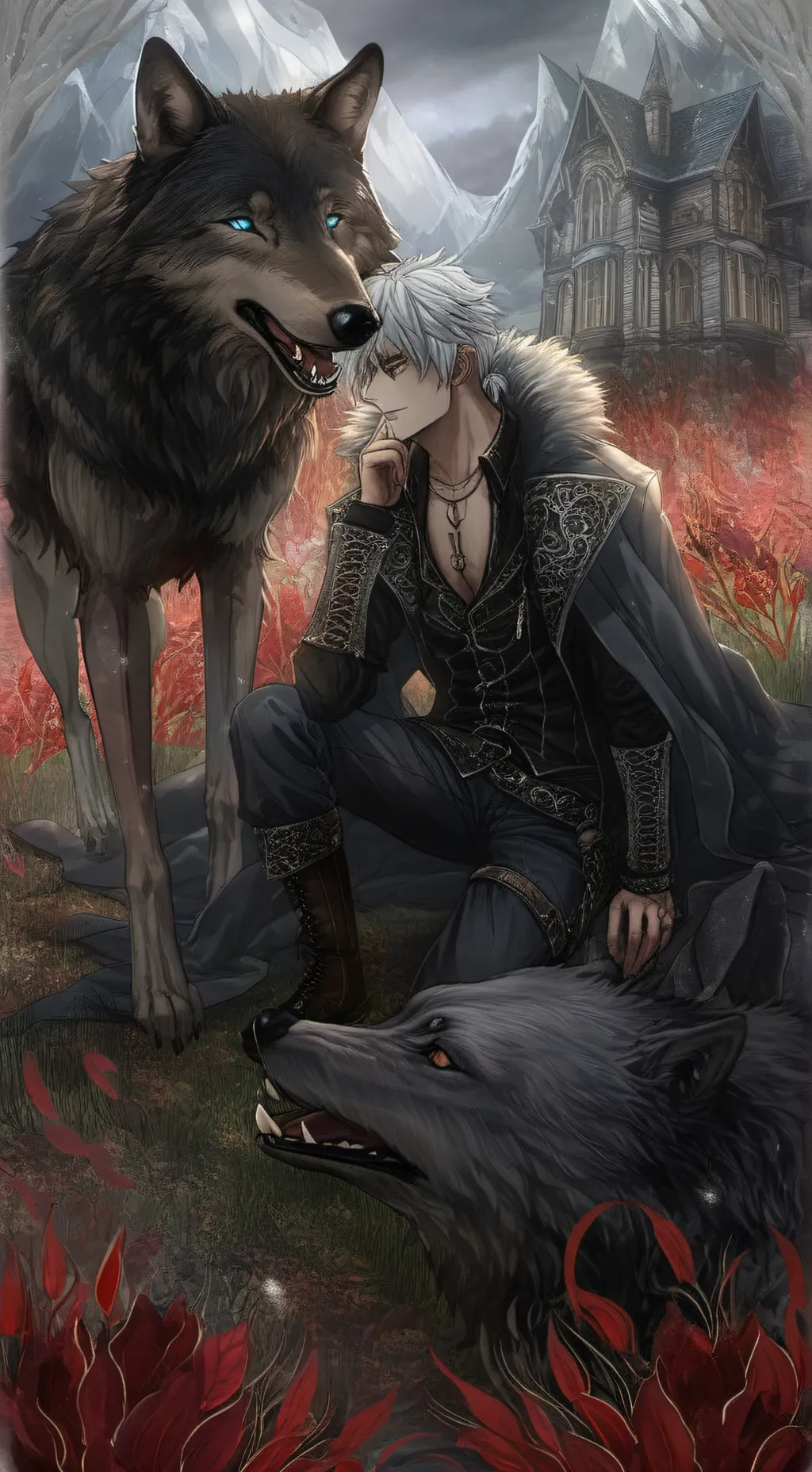 ai character: COD-Wolf background