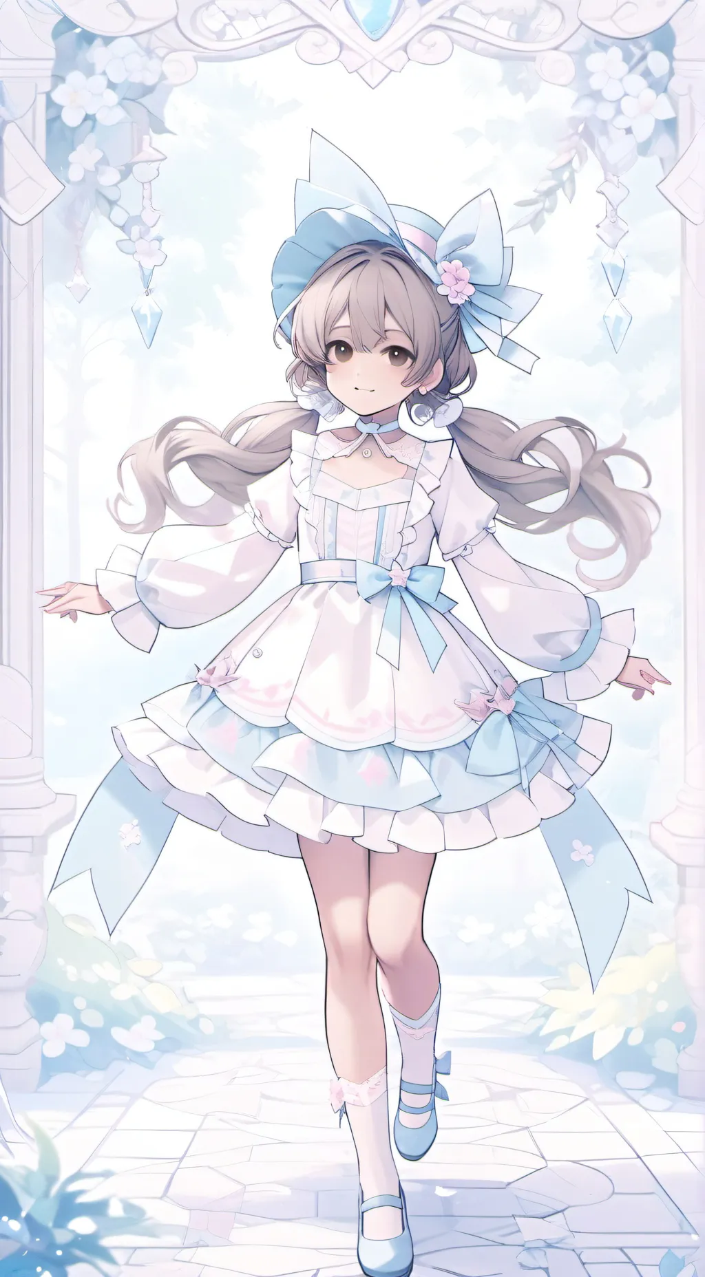 ai character: lily background