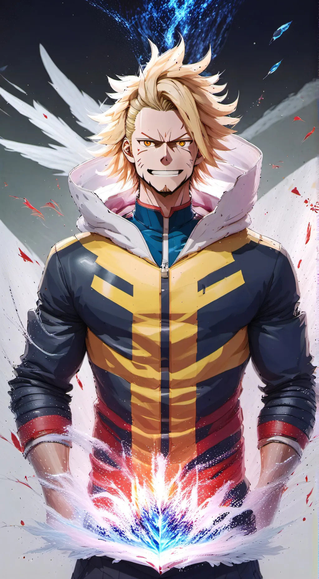 ai character: all might  background