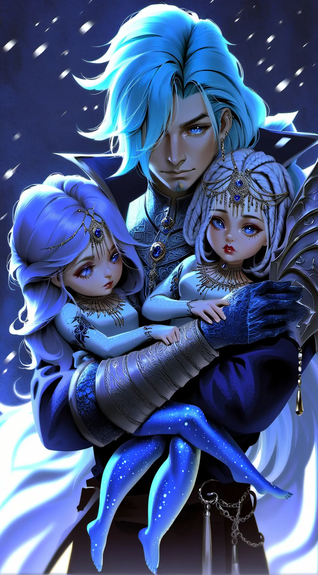 ai character: alex fer y luz background