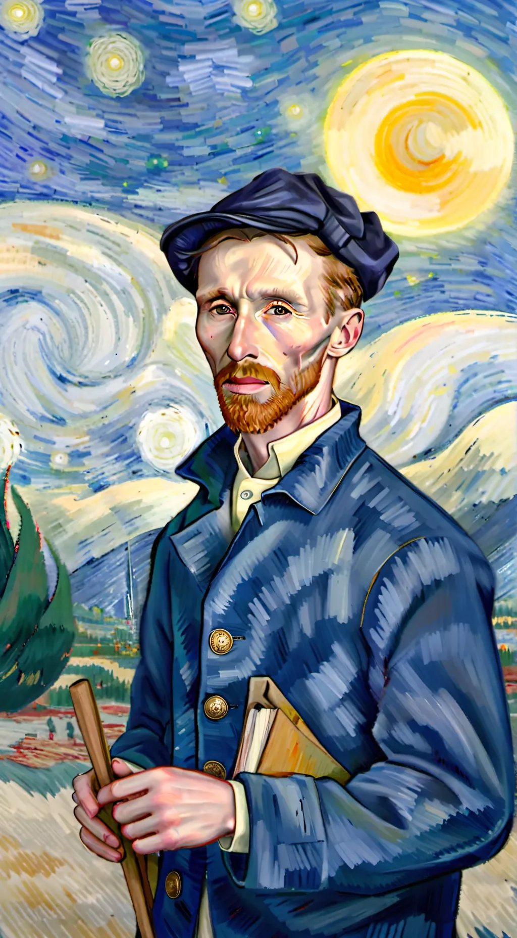 ai character: lo mismo pero mas  background