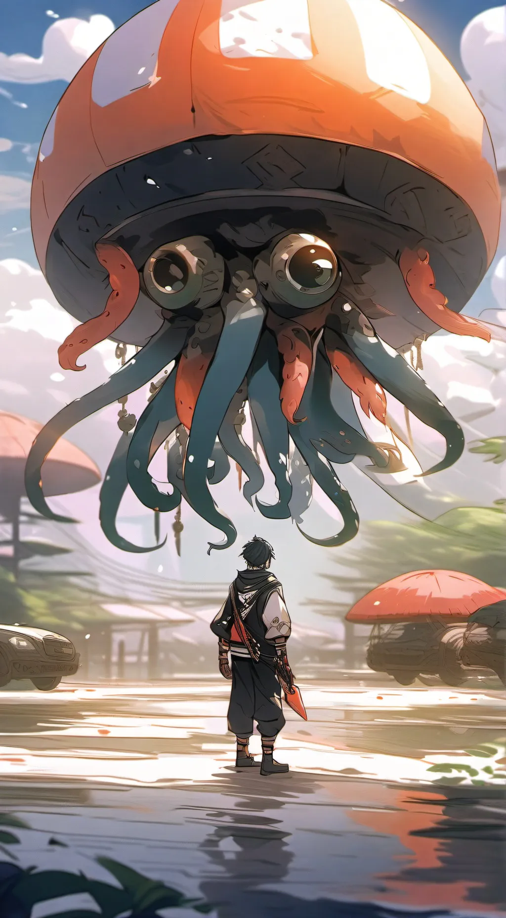 ai character: The Kraken background