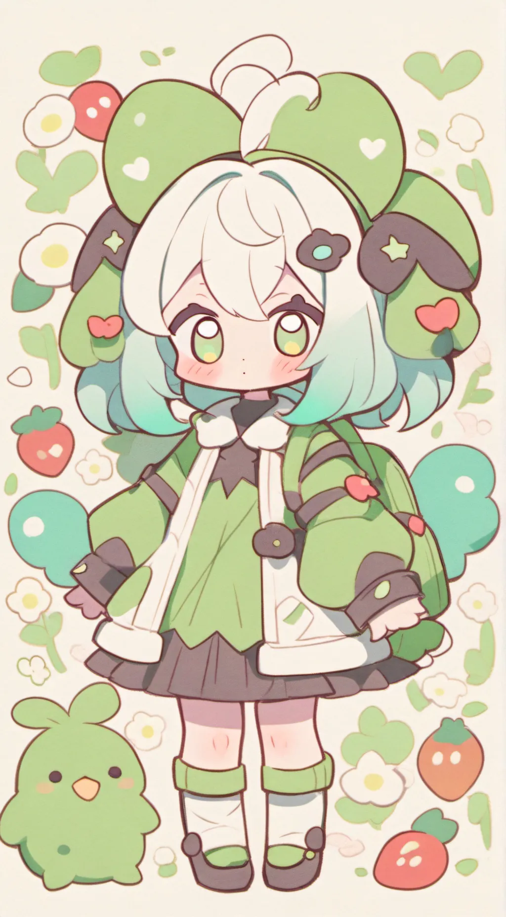 ai character: sprunki oc background