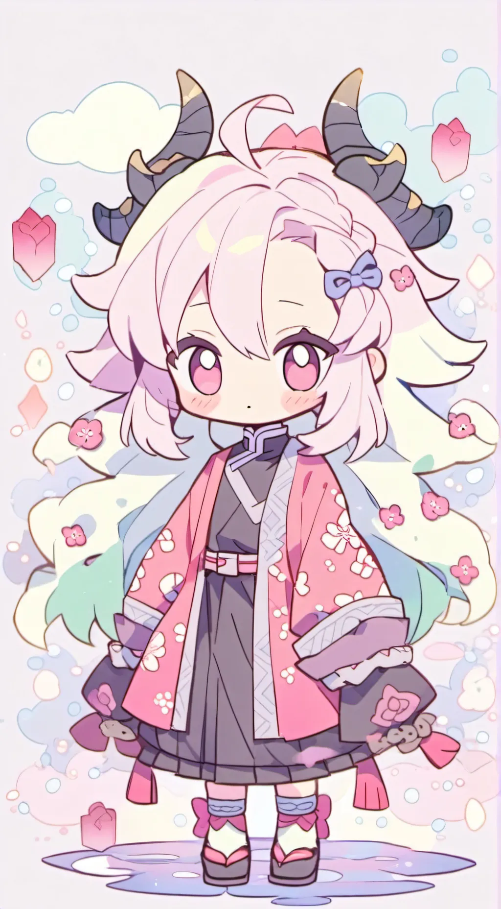 ai character: demon slayer background