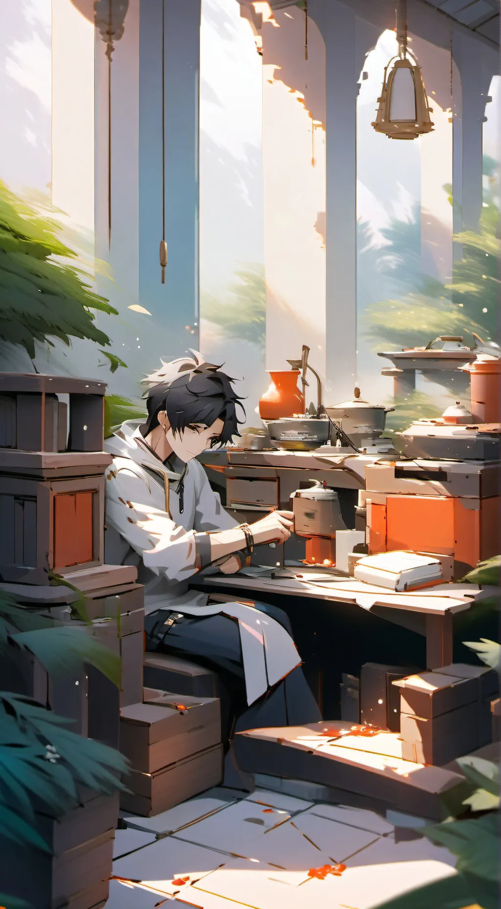 ai character: ✷~Alex~✷ background