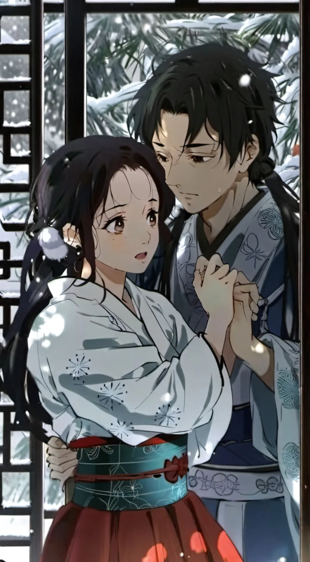 ai character: 🍙GenMui🌄 background