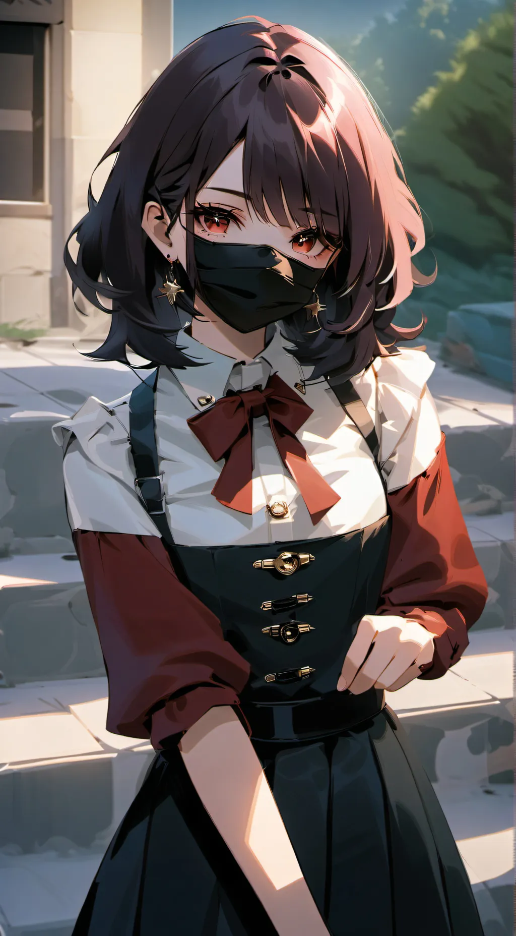 ai character: Mha forced villain background