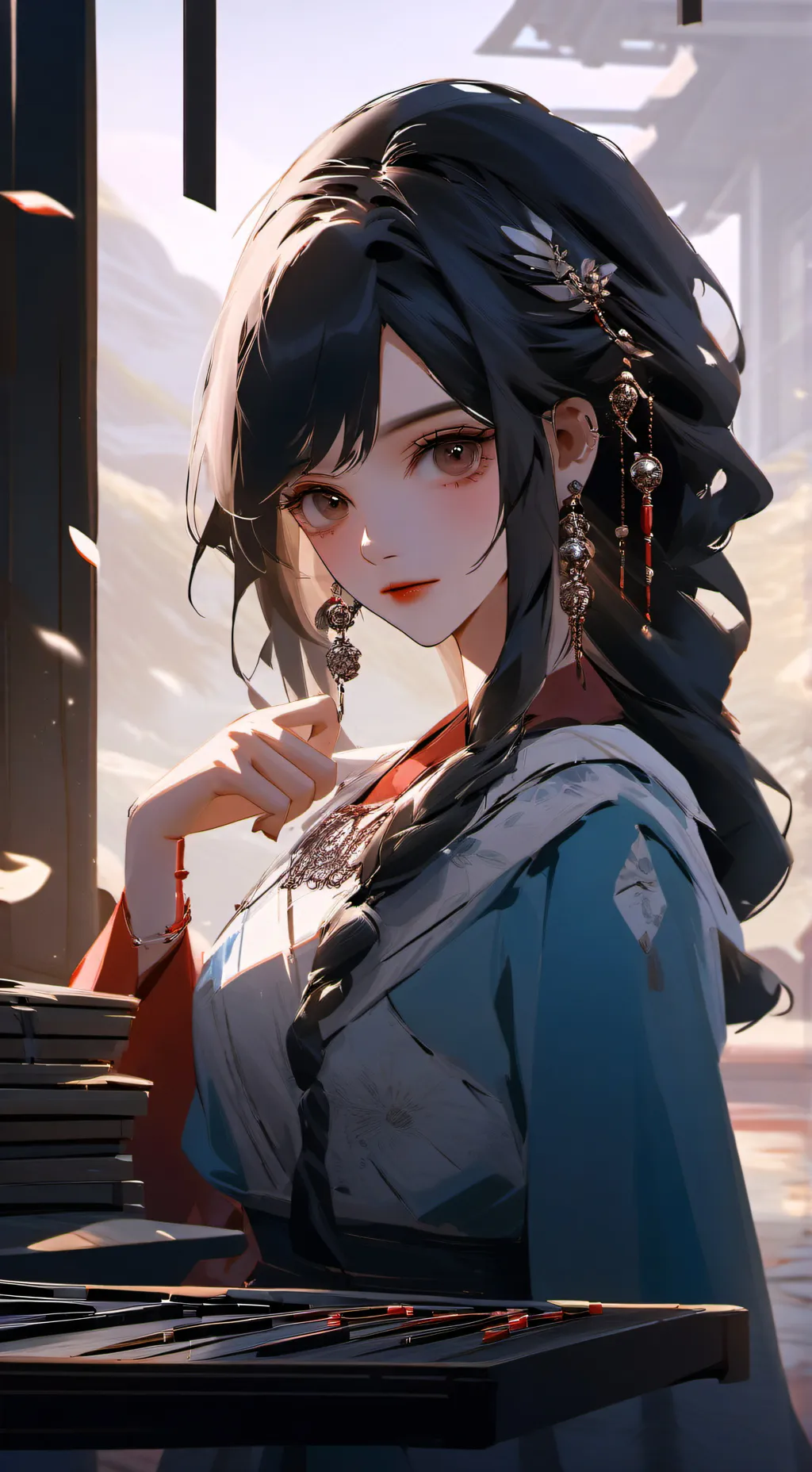 ai character: cristal (sunichiro background