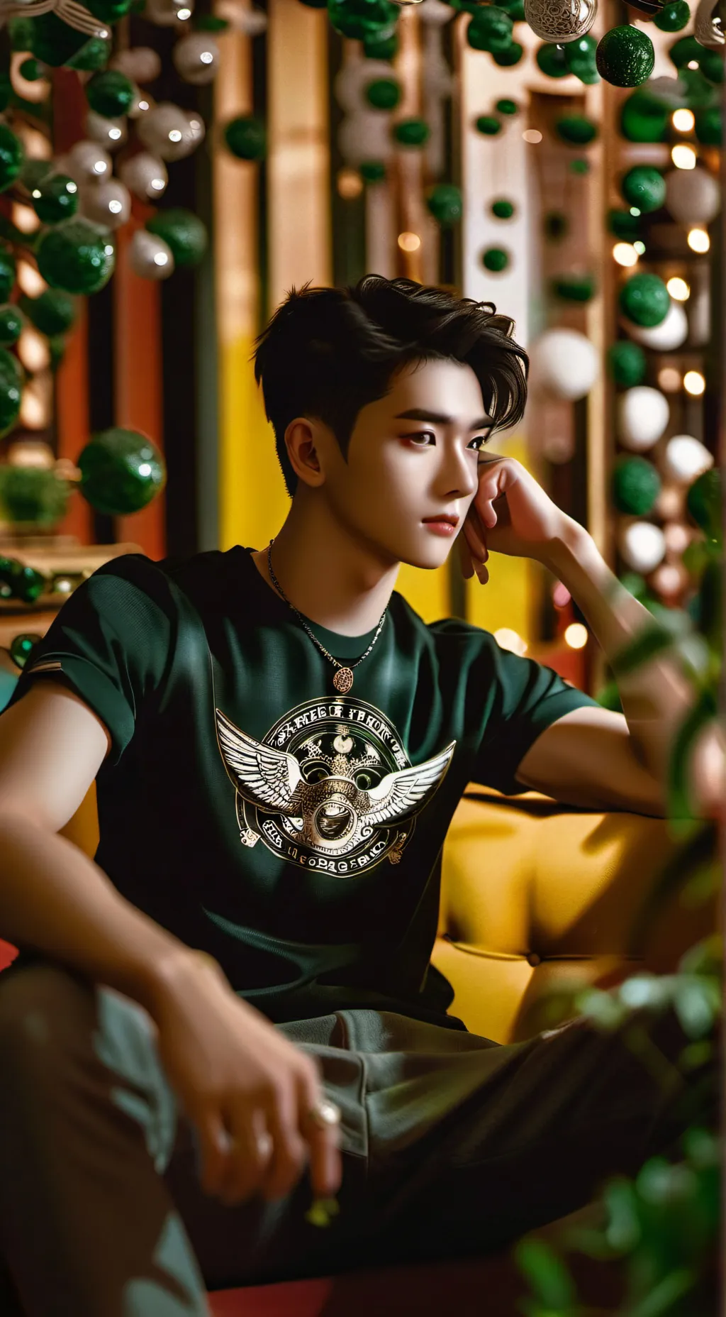 ai character: Max background