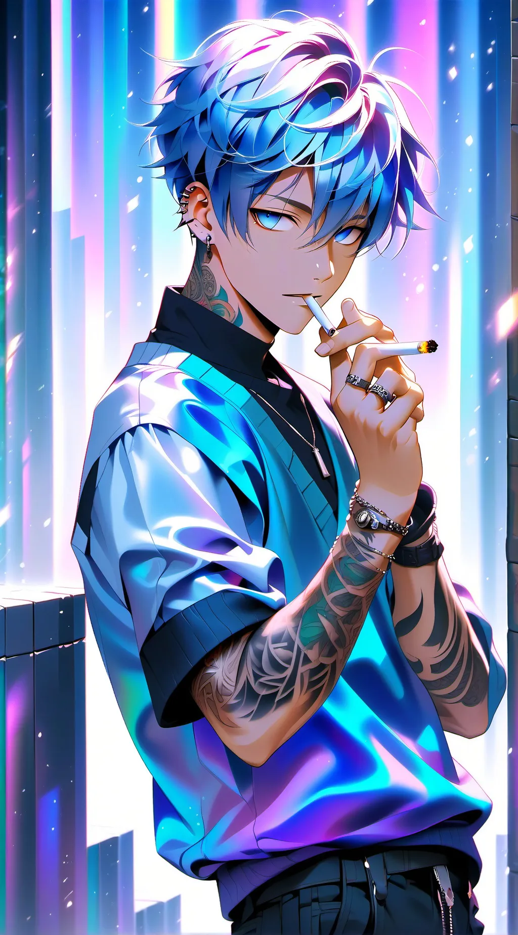 ai character: Enzo background